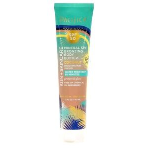 PACIfICA MINERAL SPF BRONZING BODY BUTTER SKIN COCONUT (NEW WITH TAGS)